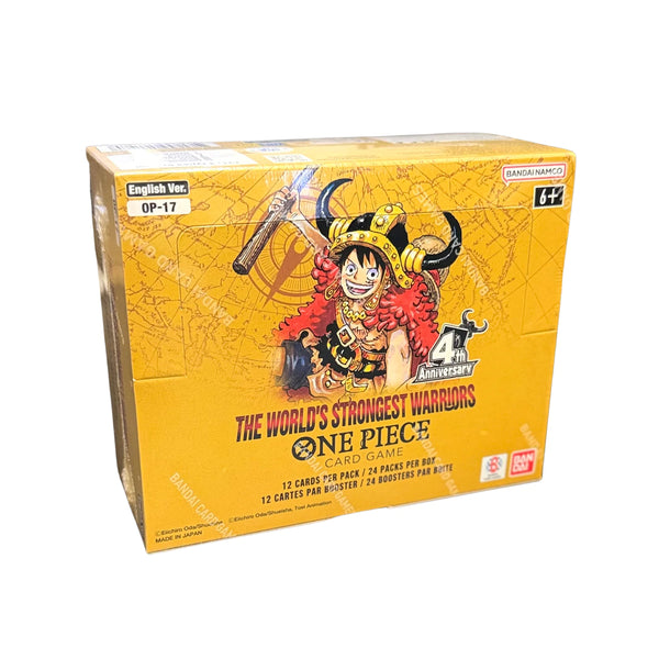 One Piece OP-17 The World's Strongest Warriors Booster Box ( ENGLISH )