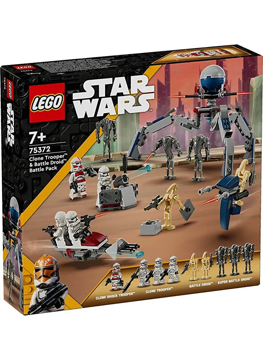 Lego Star Wars 75372 Clone Trooper And Battle Droid Battle Pack