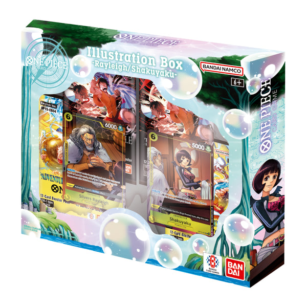 One Piece TCG Illustration Box Vol. 7 Rayleigh/Shakuyaku ( ENGLİSH )