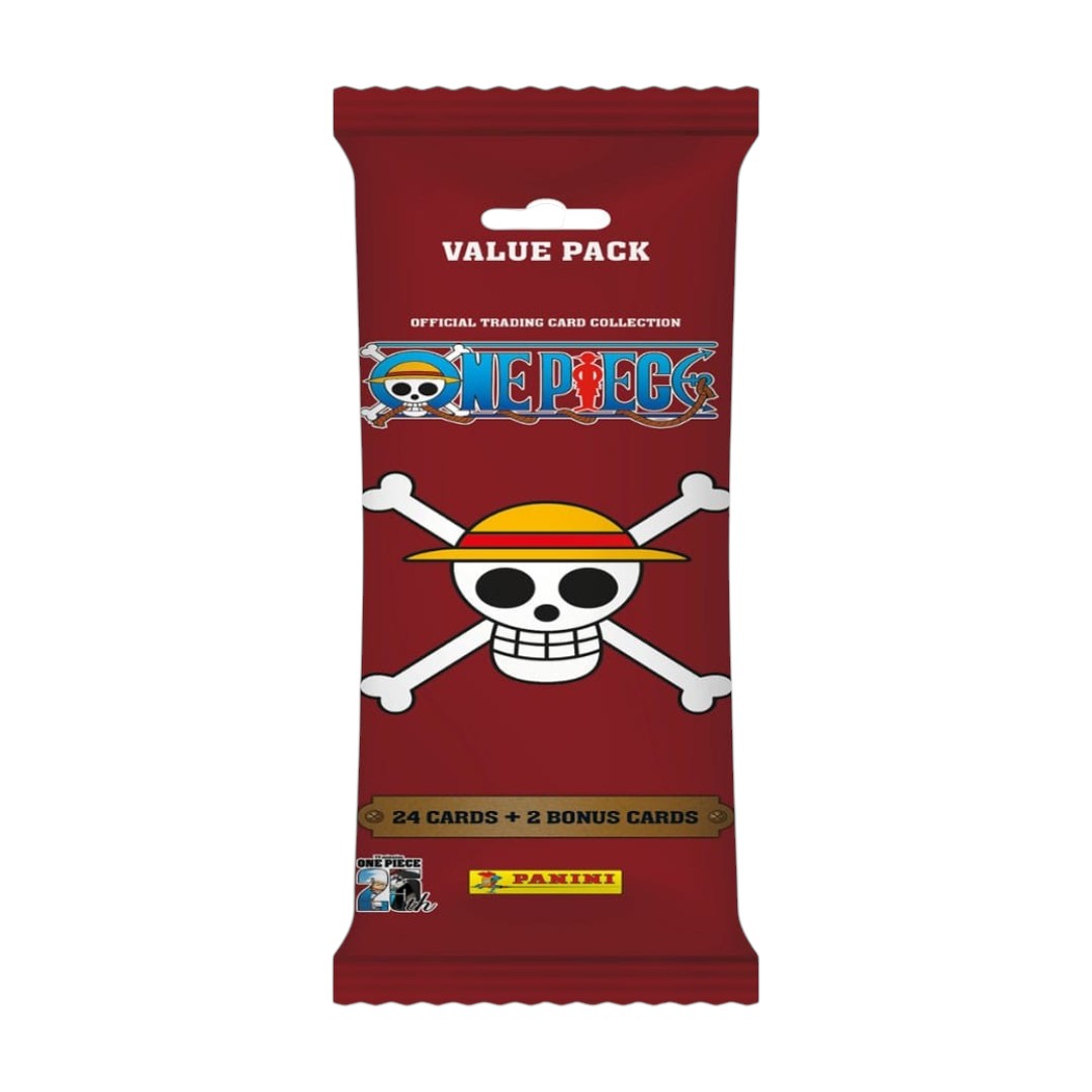 One Piece Panini Trading Cards 25th Anniversary Fat Packs