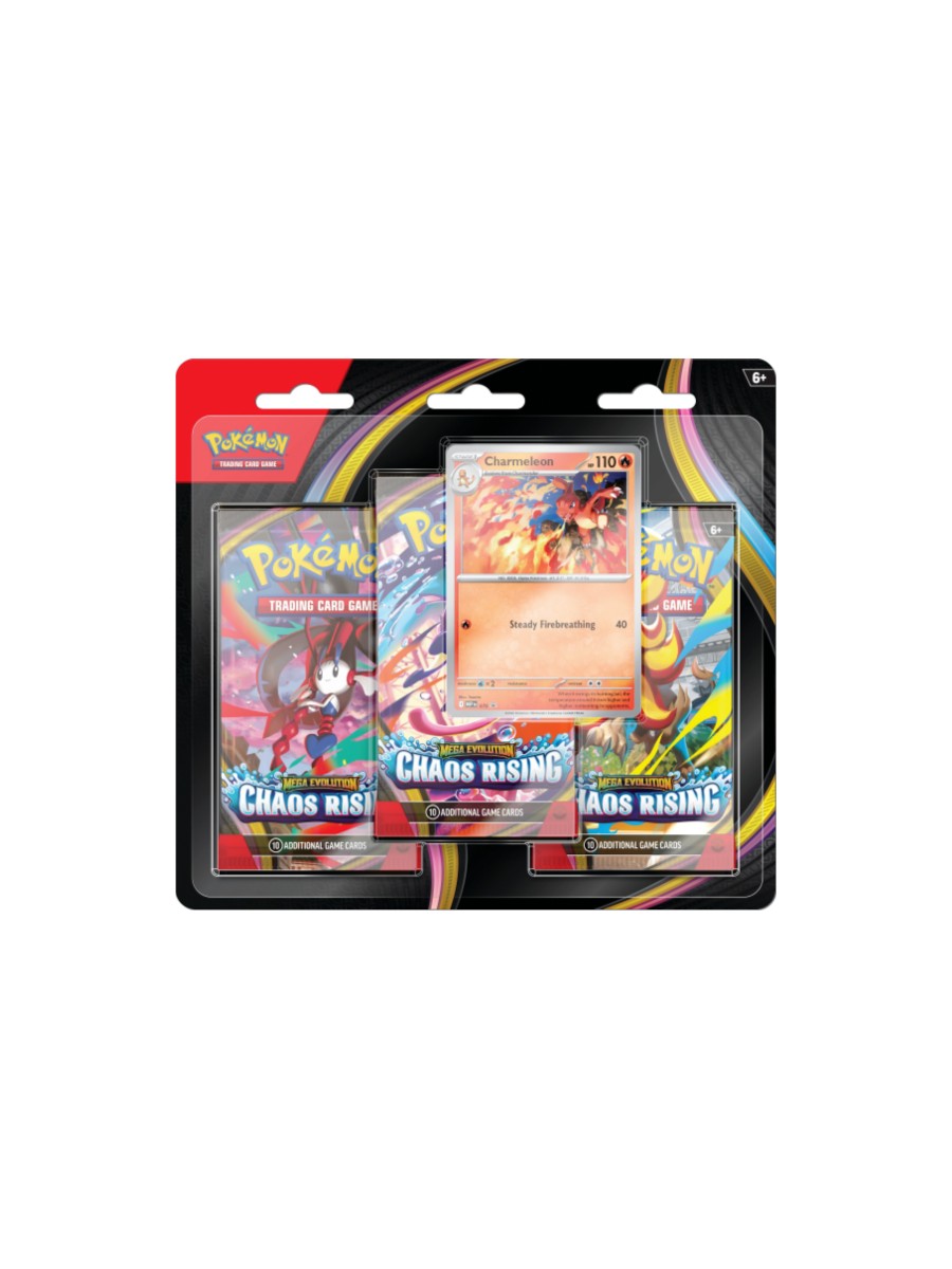Pokemon ME04 Chaos Rising Blister (3-Pack) ( ENGLİSH )