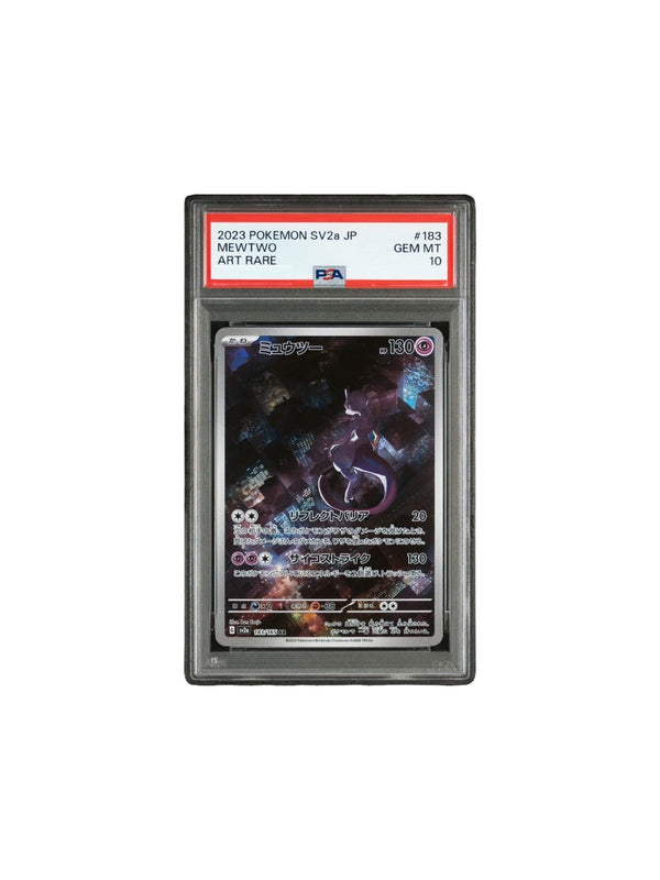 PSA 10 Pokemon Mewtwo 183/165 AR Art Rare 151 sv2a Japanese 2023