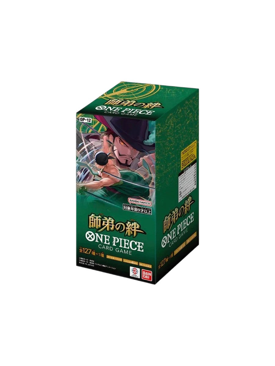 One Piece OP-12 Master and Student Bonds ( Legacy of the Master) (JAPANESE)