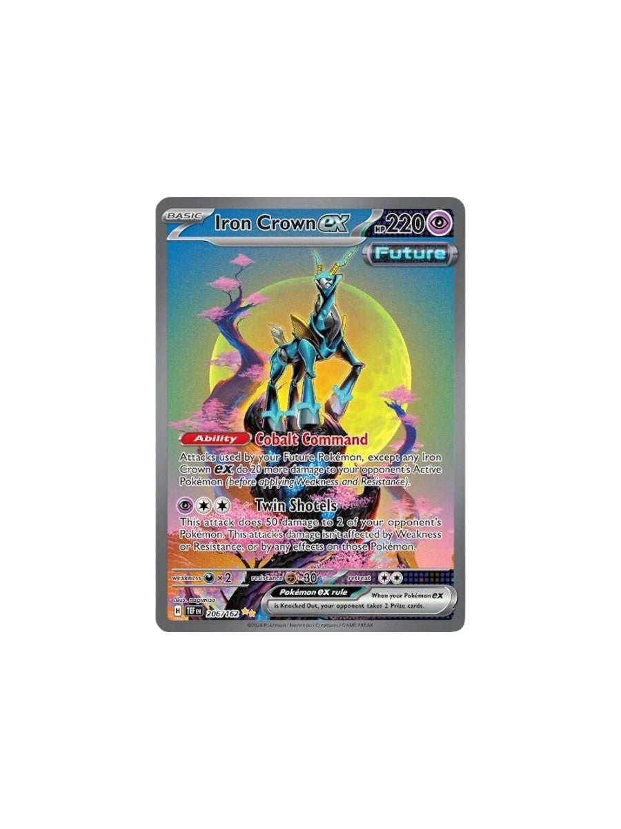 Iron Crown ex #206 Pokemon Temporal Forces