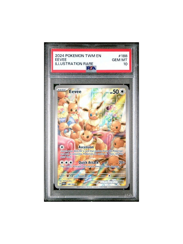 2024 Pokemon Twilight Masquerade Eevee #188 PSA 10