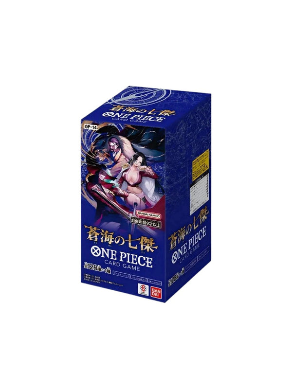 One Piece OP-14 Seven Warlords of the Sea (The Seven Heroes of the Blue Sea / 蒼海の七傑) (JAPANESE)