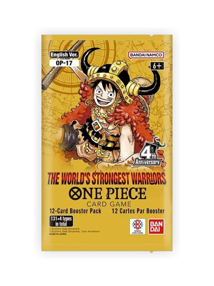 One Piece OP-17 The World's Strongest Warriors Booster Pack ( ENGLISH )