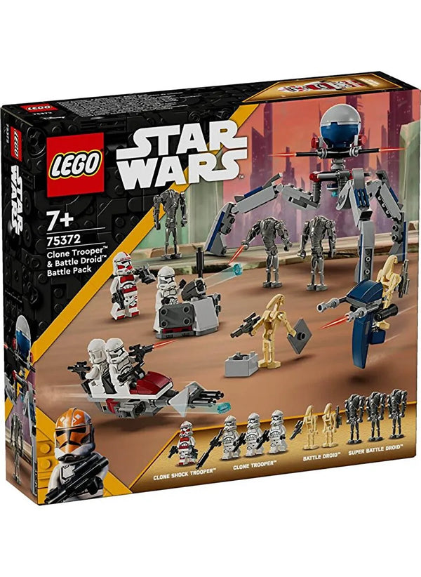 Lego Star Wars 75372 Clone Trooper And Battle Droid Battle Pack