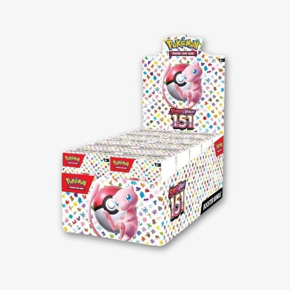 Pokemon 151 Collection - Booster Bundle Display Case ( No Shrink )