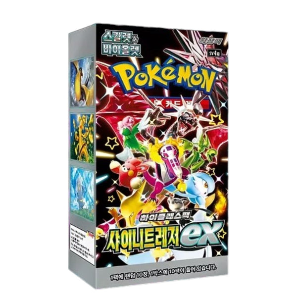 Pokemon Scarlet & Violet Shiny Treasures Ex Sv4a Korean Booster Box