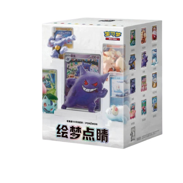 Pokemon TGC Dream Painting Collection 151 Figure Set Blind Box ( Chinese )