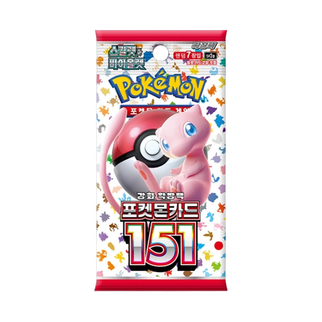Pokemon 151  Sv2a Booster Pack ( Korean )
