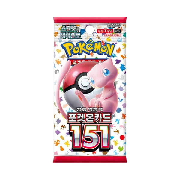 Pokemon 151  Sv2a Booster Pack ( Korean )