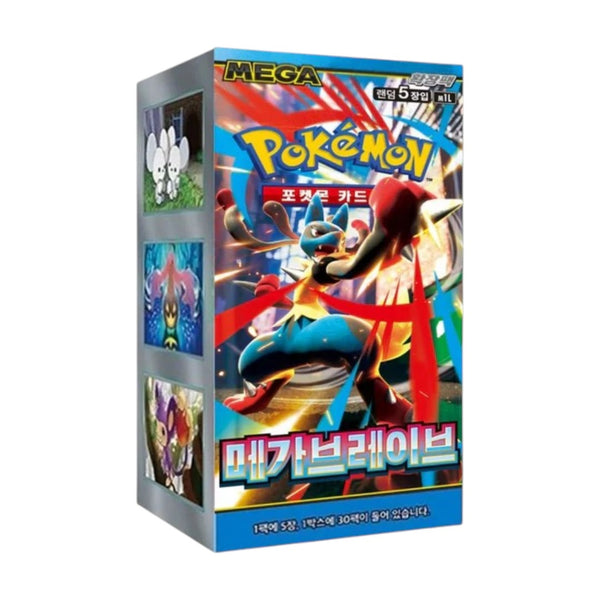 Pokemon Mega Brave M1L Korean Booster Box