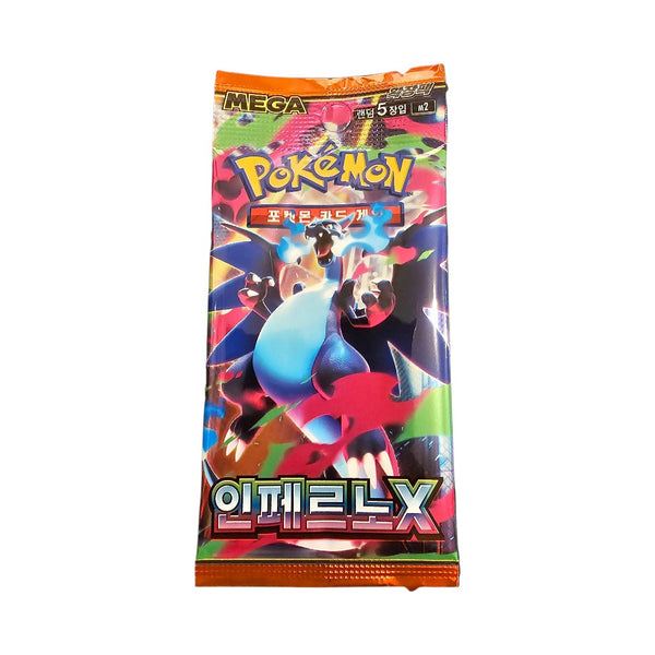 Pokemon Inferno X Booster Pack ( Korean )