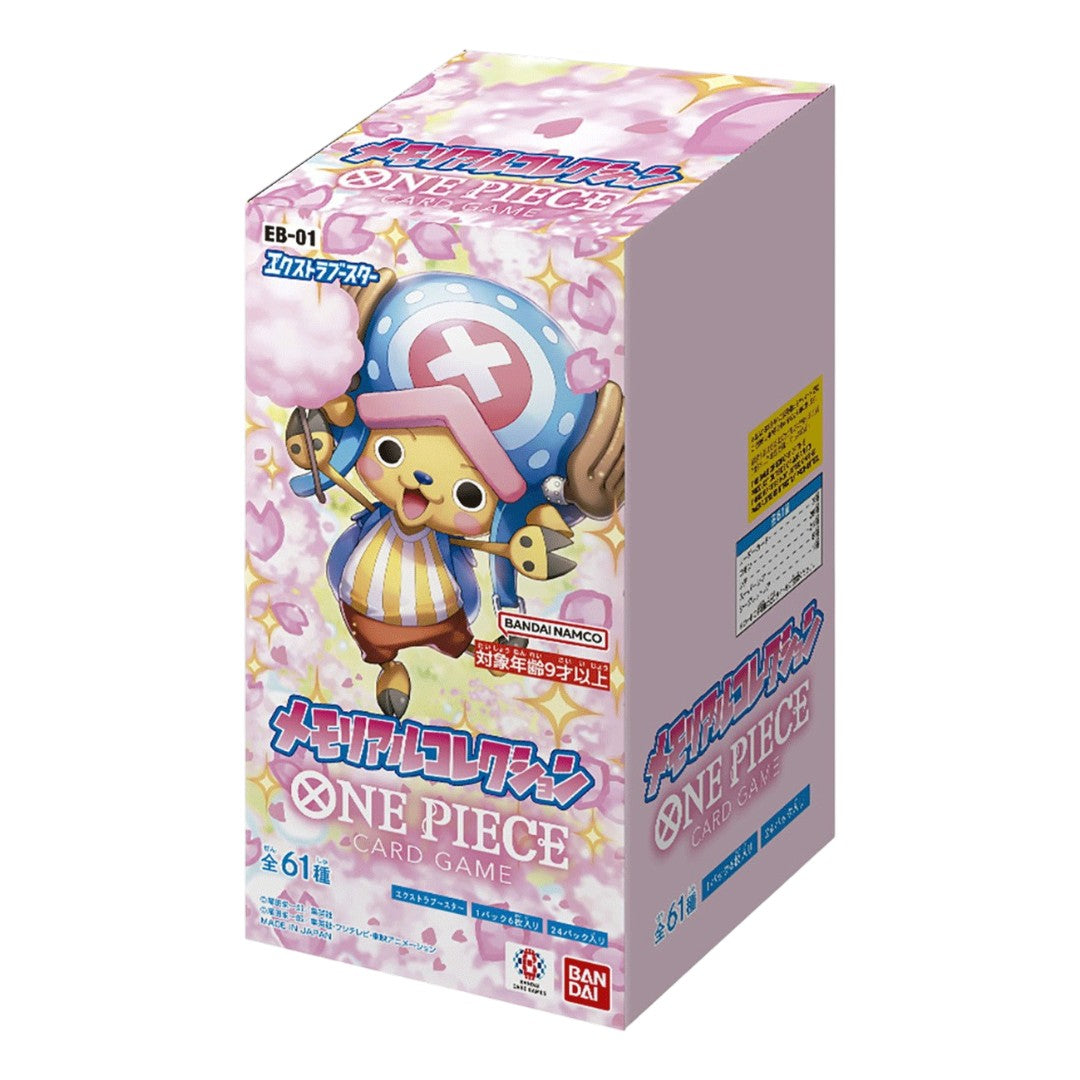 One Piece EB-01 Memorial Collection Booster Box Japanese