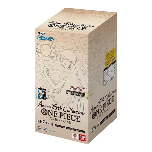 One Piece EB-02 Anime 25th Collection Booster Box Japanese
