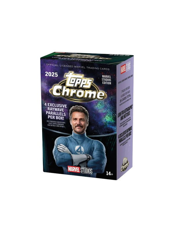 2025 Topps Chrome Marvel Studios Blaster Box