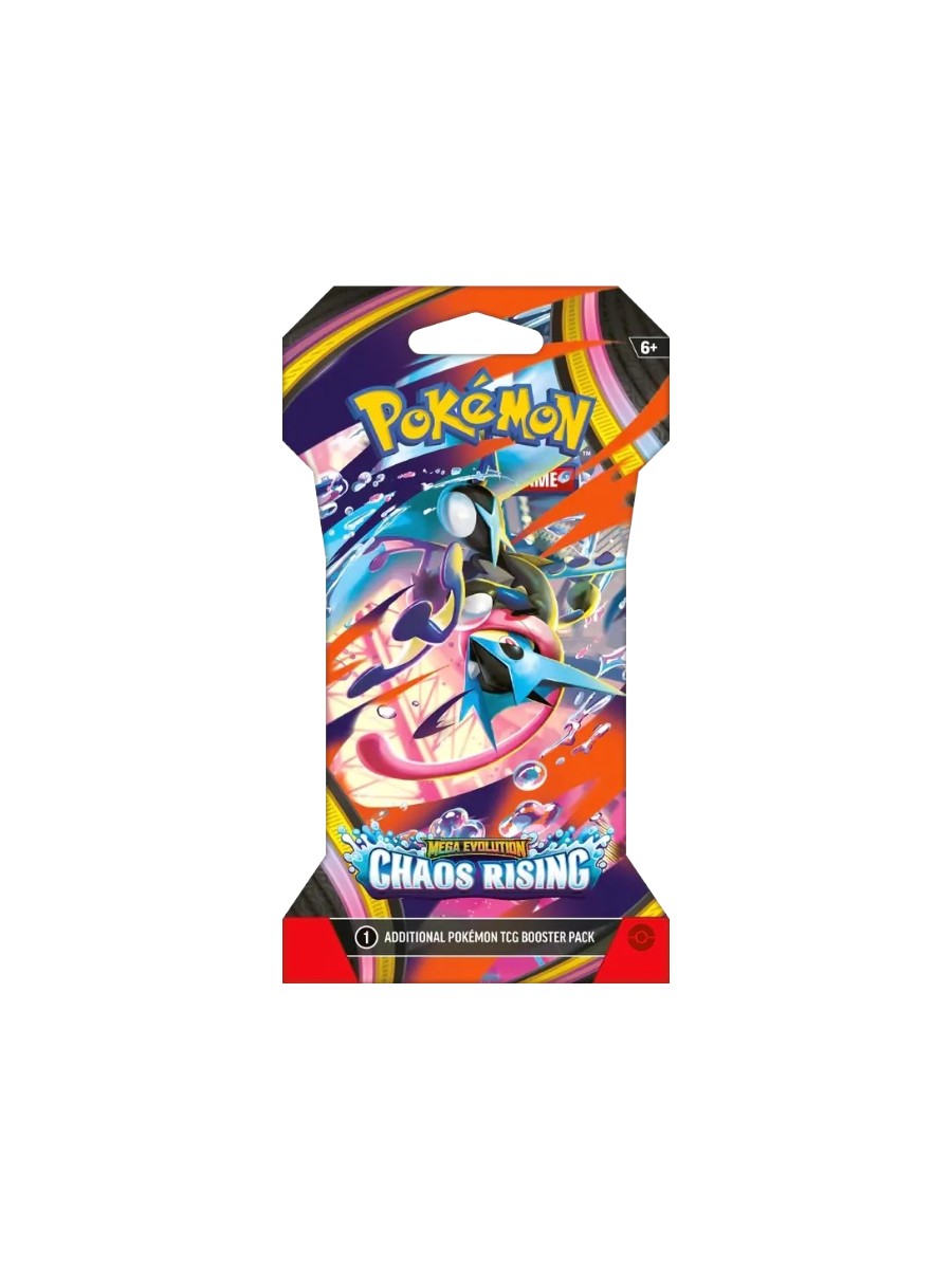 Pokemon Trading Card Game (TCG): Mega Evolution – Chaos Rising Sleeved Booster Pack