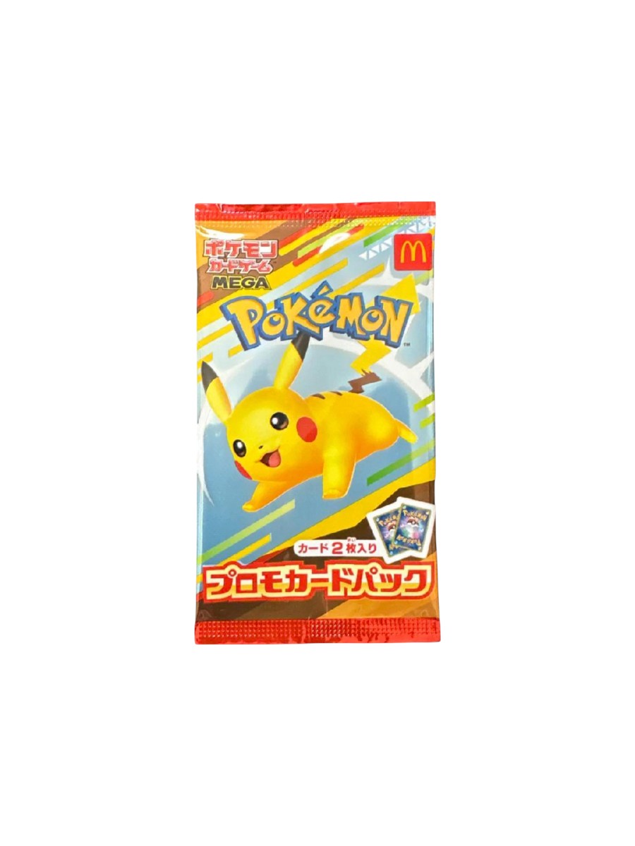 Mcdonald's Promo Pack Pokemon Japanese Promo