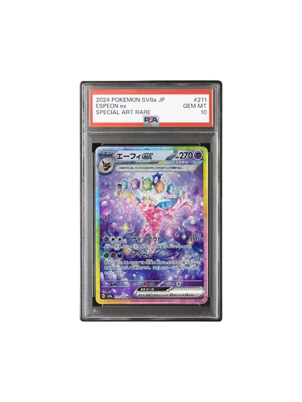 Espeon Ex #211 - Japanese Terastal Festival - PSA 10