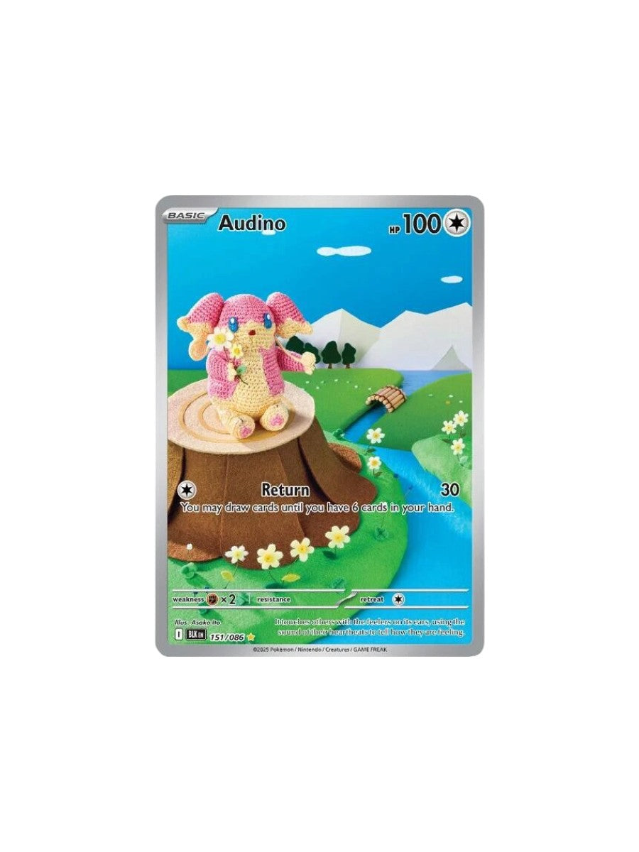 Audino #151 Pokemon Black Bolt