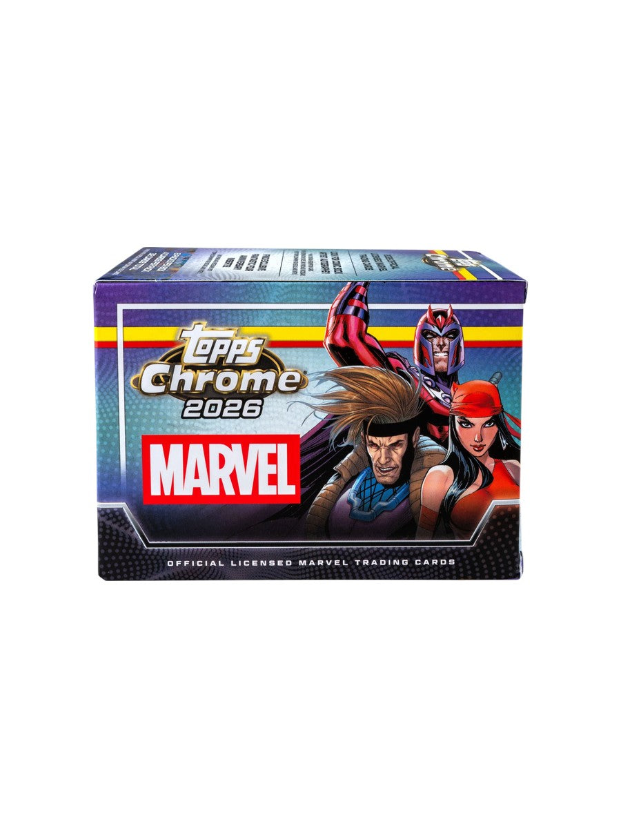 2026 Topps Chrome Marvel Comics Blaster Box