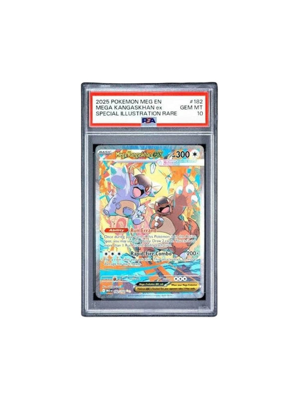 2025 POKEMON MEG EN-MEGA EVOLUTION #182 MEGA KANGASKHAN EX PSA 10
