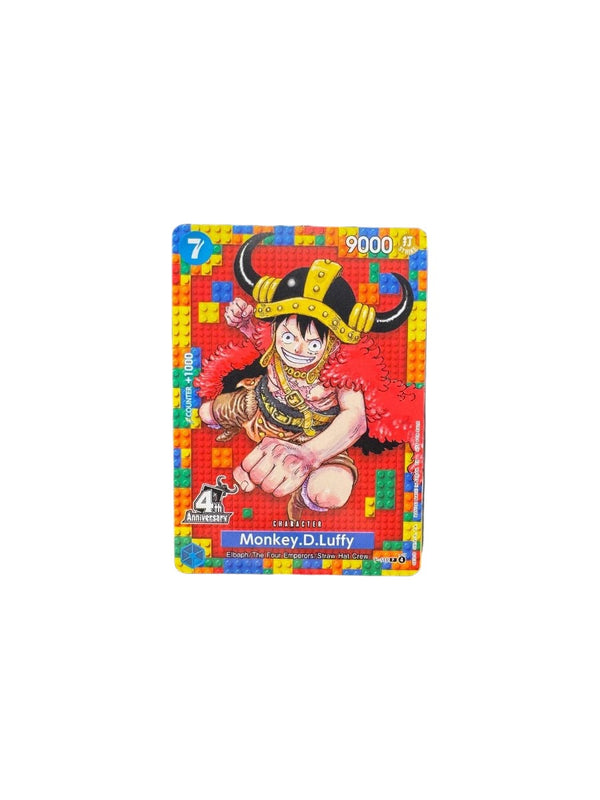 Monkey.D.Luffy [4th Anniversary] P-110 One Piece Promo