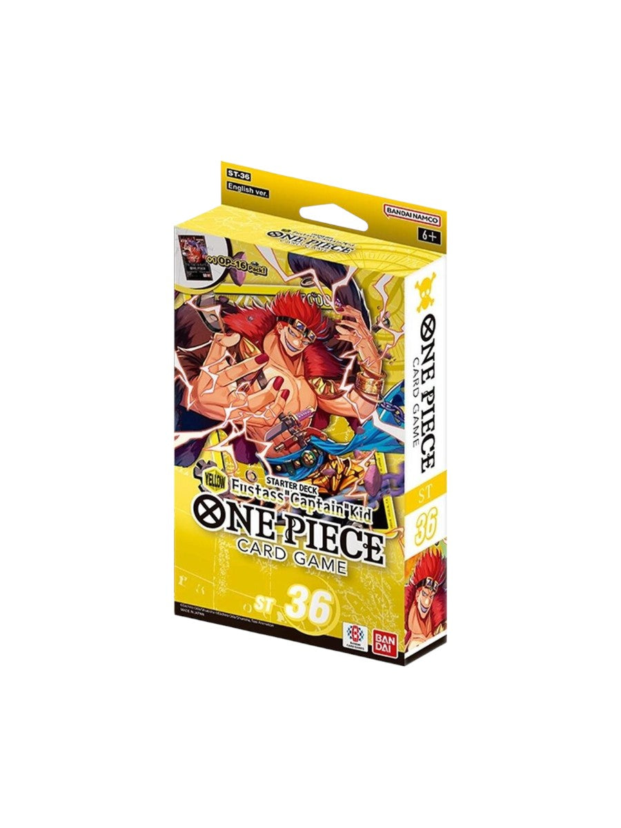 One Piece ST-36 Starter Deck: Yellow Eustass "Captain" Kid