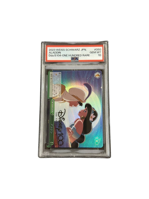 2023 Weiss Schwarz Japanese Disney100 Aladdin #S104-050 PSA 10 GEM MINT