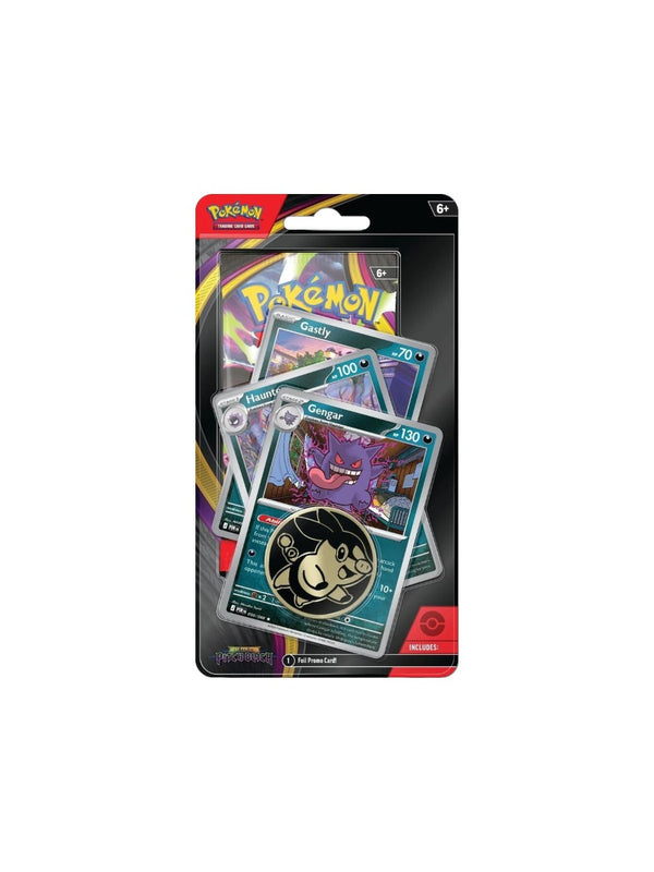 Pokemon TCG: Mega Evolution — Pitch Black  Gengar Premium Checklane Blister