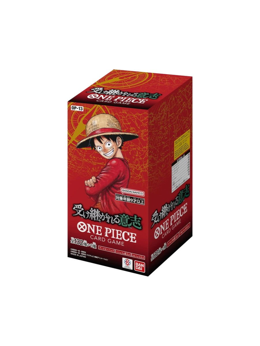 One Piece OP-13 "Inherited Will" Booster Box ( JAPANESE )