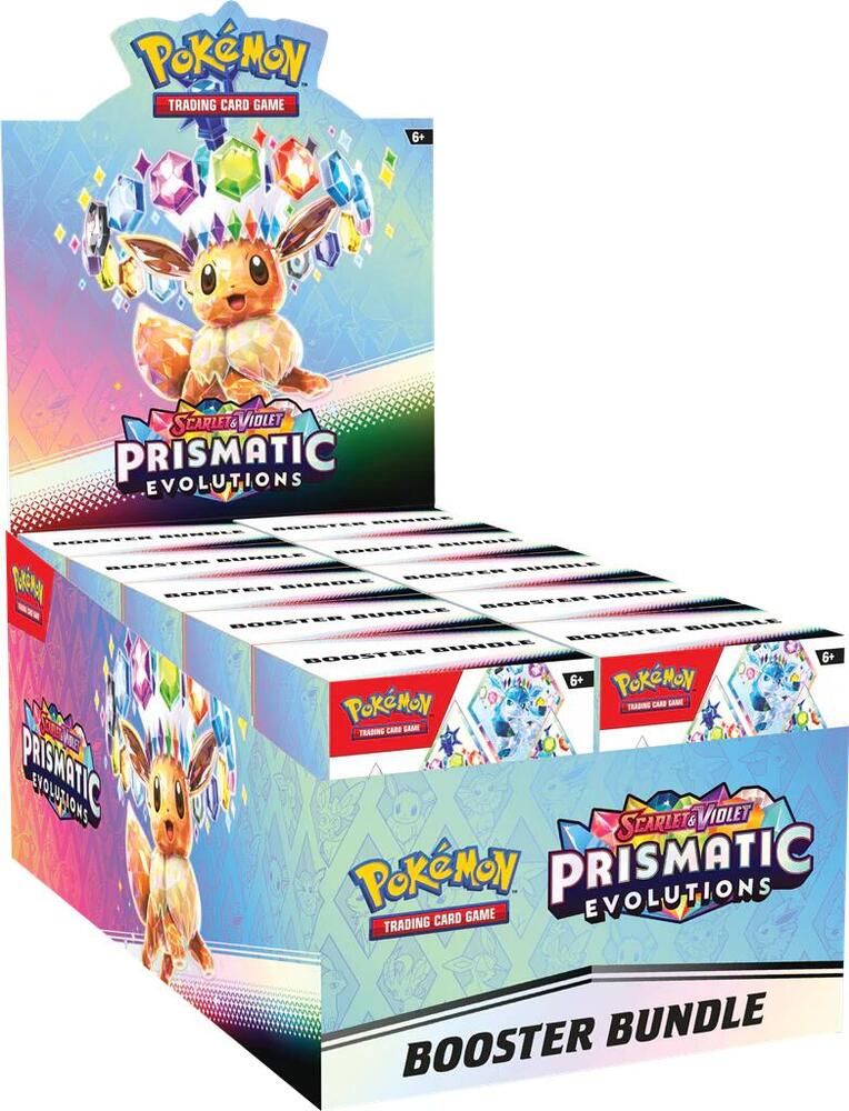 Pokemon Prismatic Evolutions - Booster Bundle Display Case ( ENGLİSH )