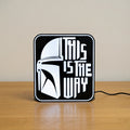 Mandalorian- This Is The Way Light Box